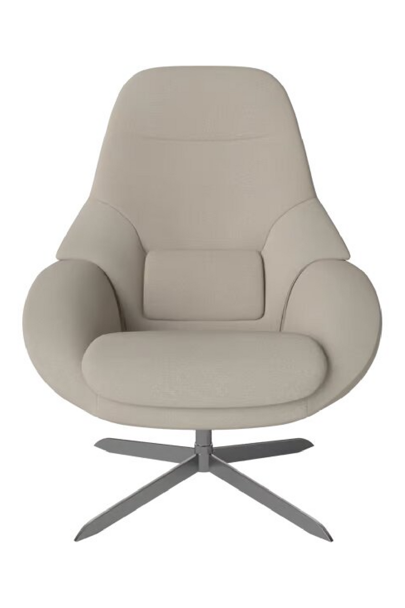 Flat Woven Swivel Armchair | Bolia Saga Grand | Oroatrade.com