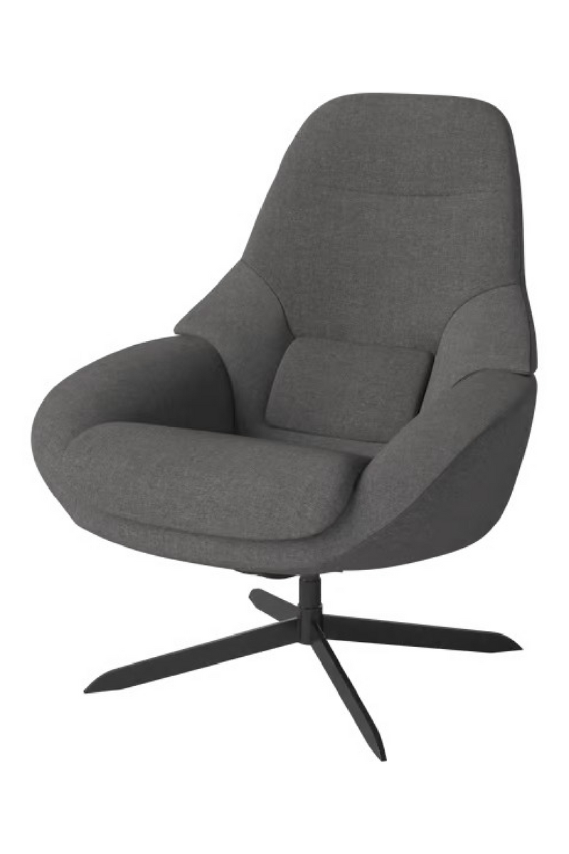 Flat Woven Swivel Armchair | Bolia Saga Grand | Oroatrade.com