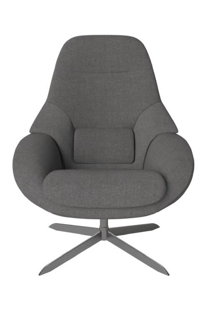 Flat Woven Swivel Armchair | Bolia Saga Grand | Oroatrade.com