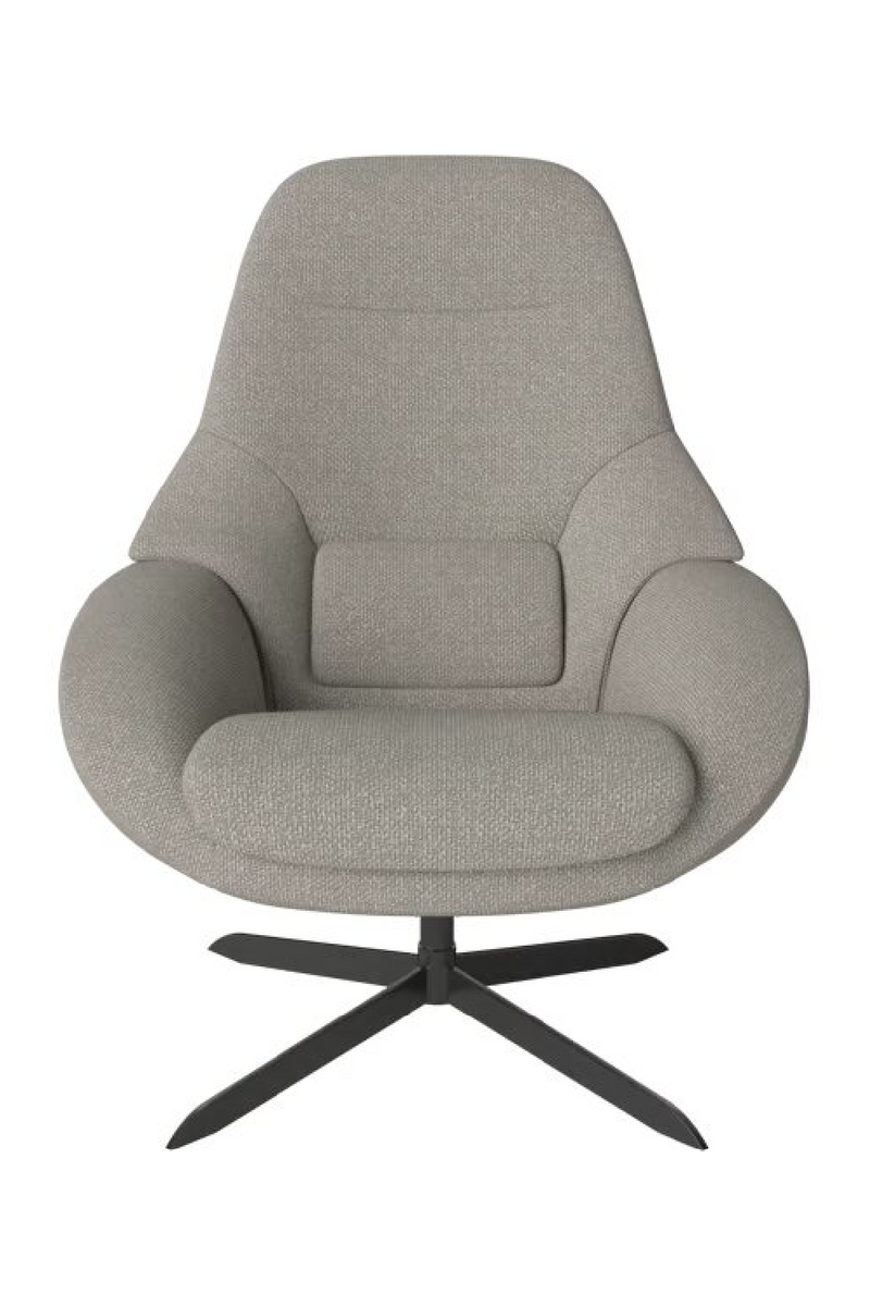 Flat Woven Swivel Armchair | Bolia Saga Grand | Oroatrade.com