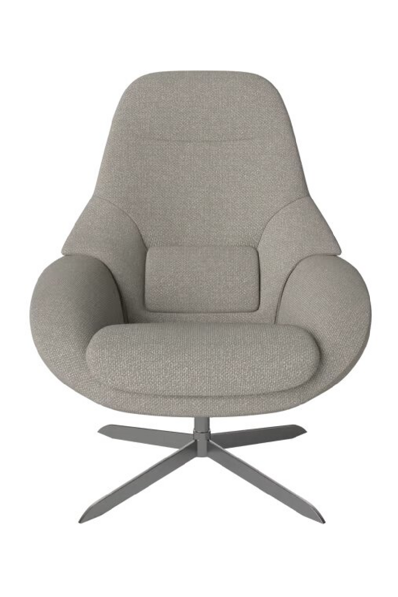 Flat Woven Swivel Armchair | Bolia Saga Grand | Oroatrade.com