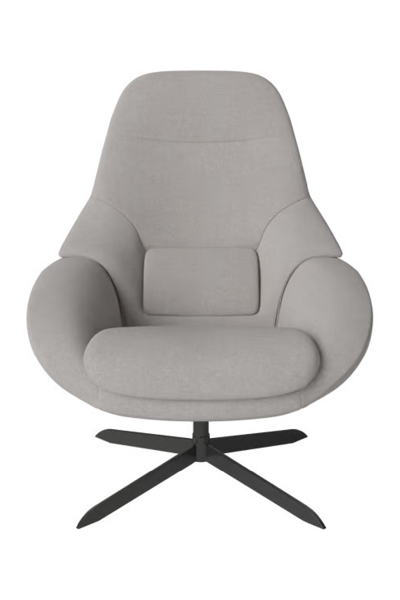 Flat Woven Swivel Armchair | Bolia Saga Grand | Oroatrade.com