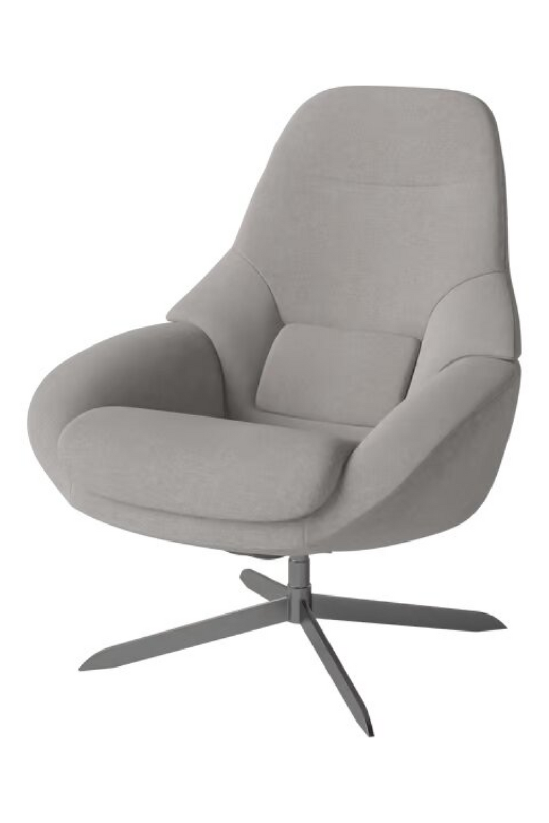 Flat Woven Swivel Armchair | Bolia Saga Grand | Oroatrade.com