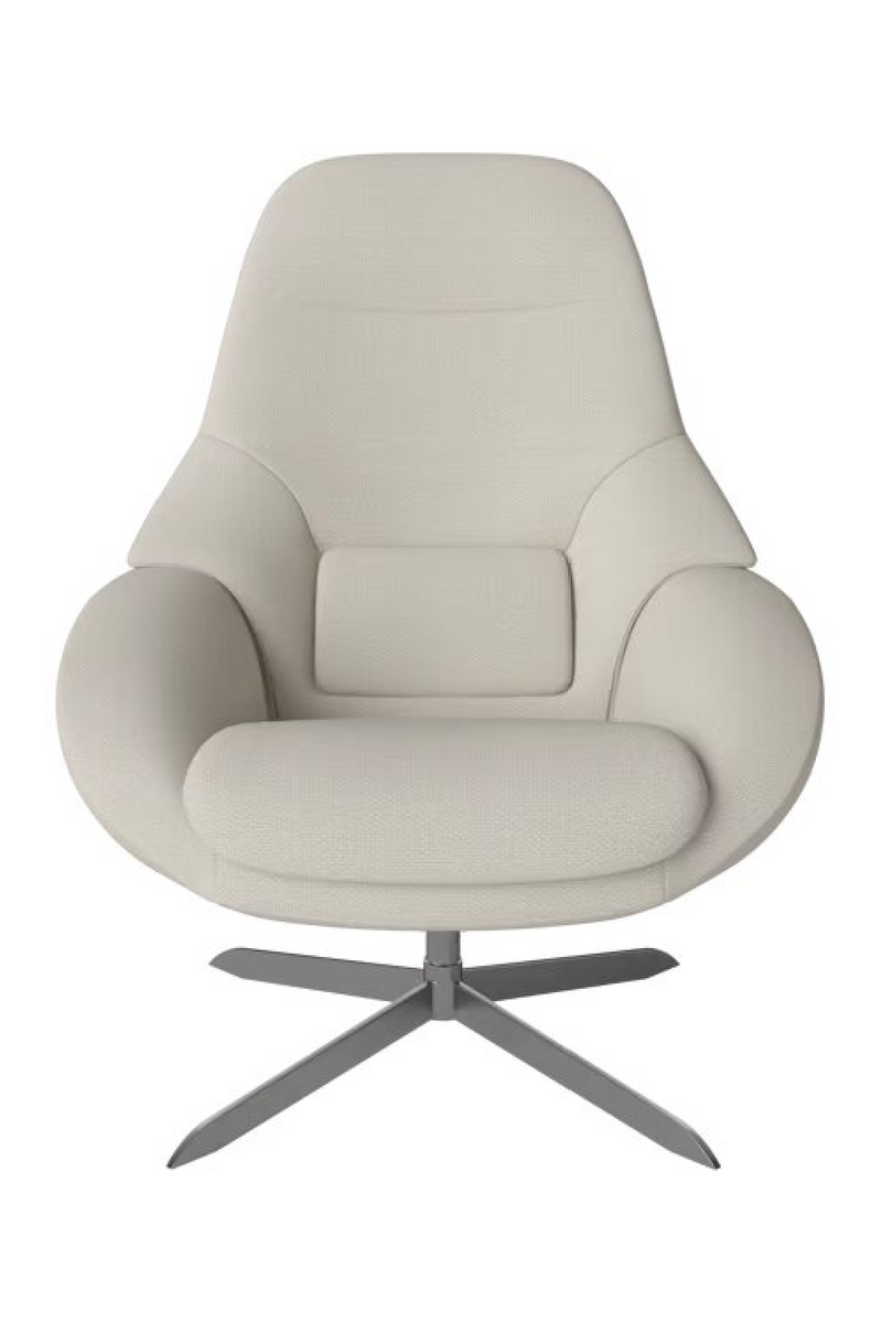 Flat Woven Swivel Armchair | Bolia Saga Grand | Oroatrade.com