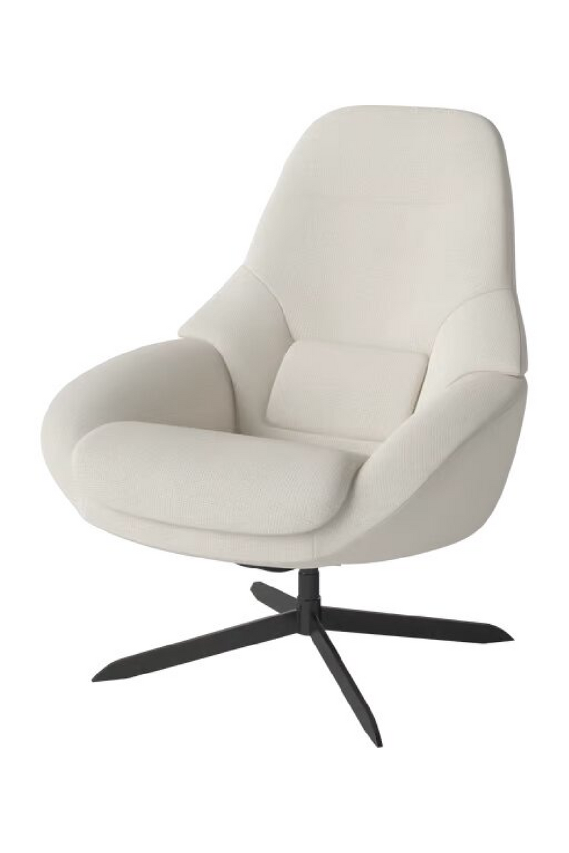 Flat Woven Swivel Armchair | Bolia Saga Grand | Oroatrade.com