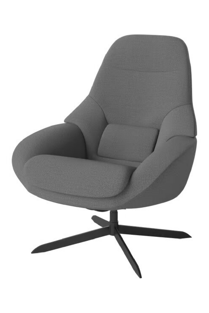 Flat Woven Swivel Armchair | Bolia Saga Grand | Oroatrade.com