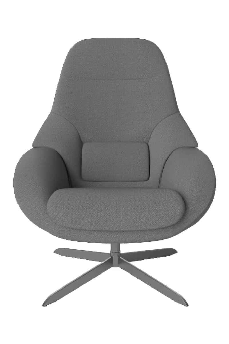 Flat Woven Swivel Armchair | Bolia Saga Grand | Oroatrade.com