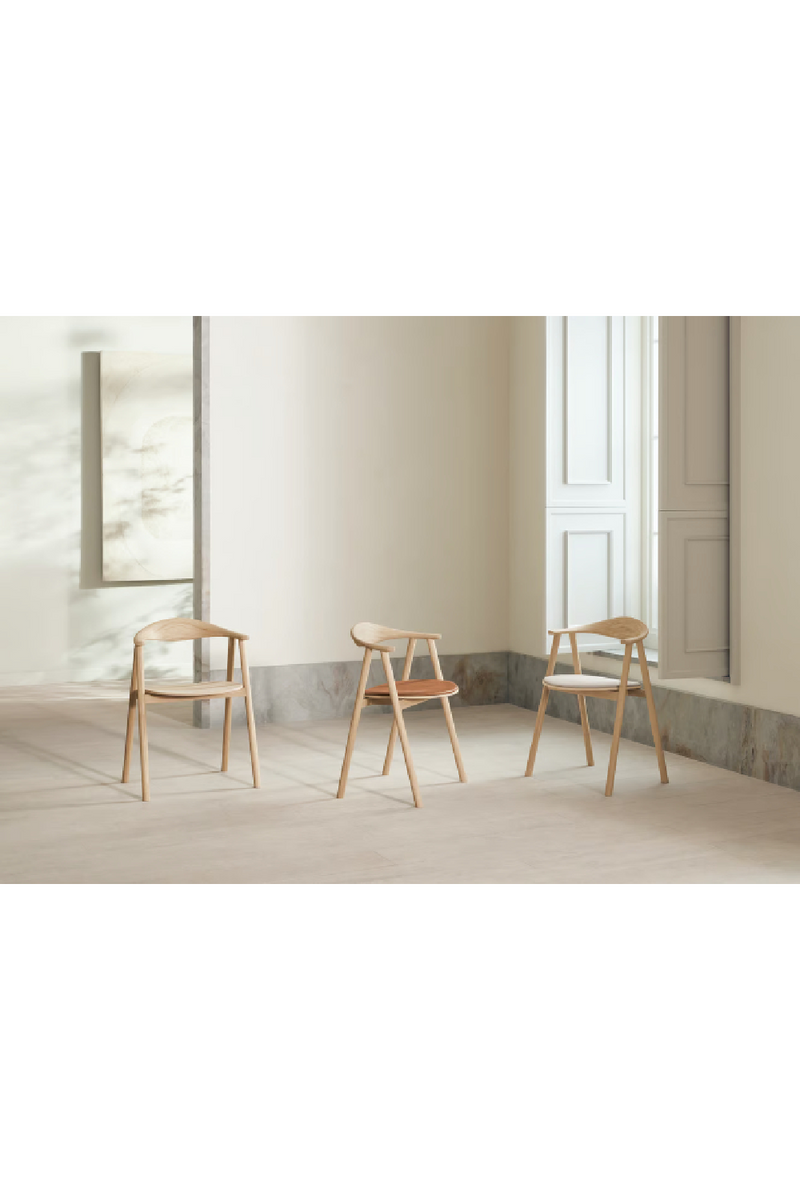 Solid Oak Scandinavian Dining Chair | Bolia Swing | Oroatrade.com