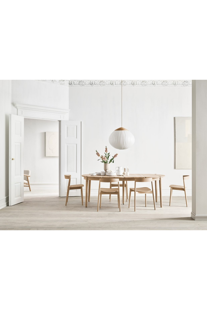 Upholstered Seat Nordic Dining Chair | Bolia Kite | Oroatrade.com