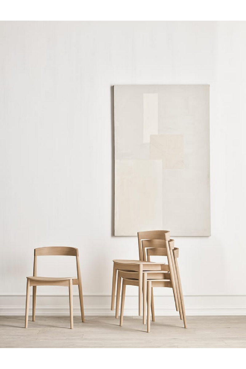 Lacquered Oak Dining Chair | Bolia Kite | Oroatrade.com