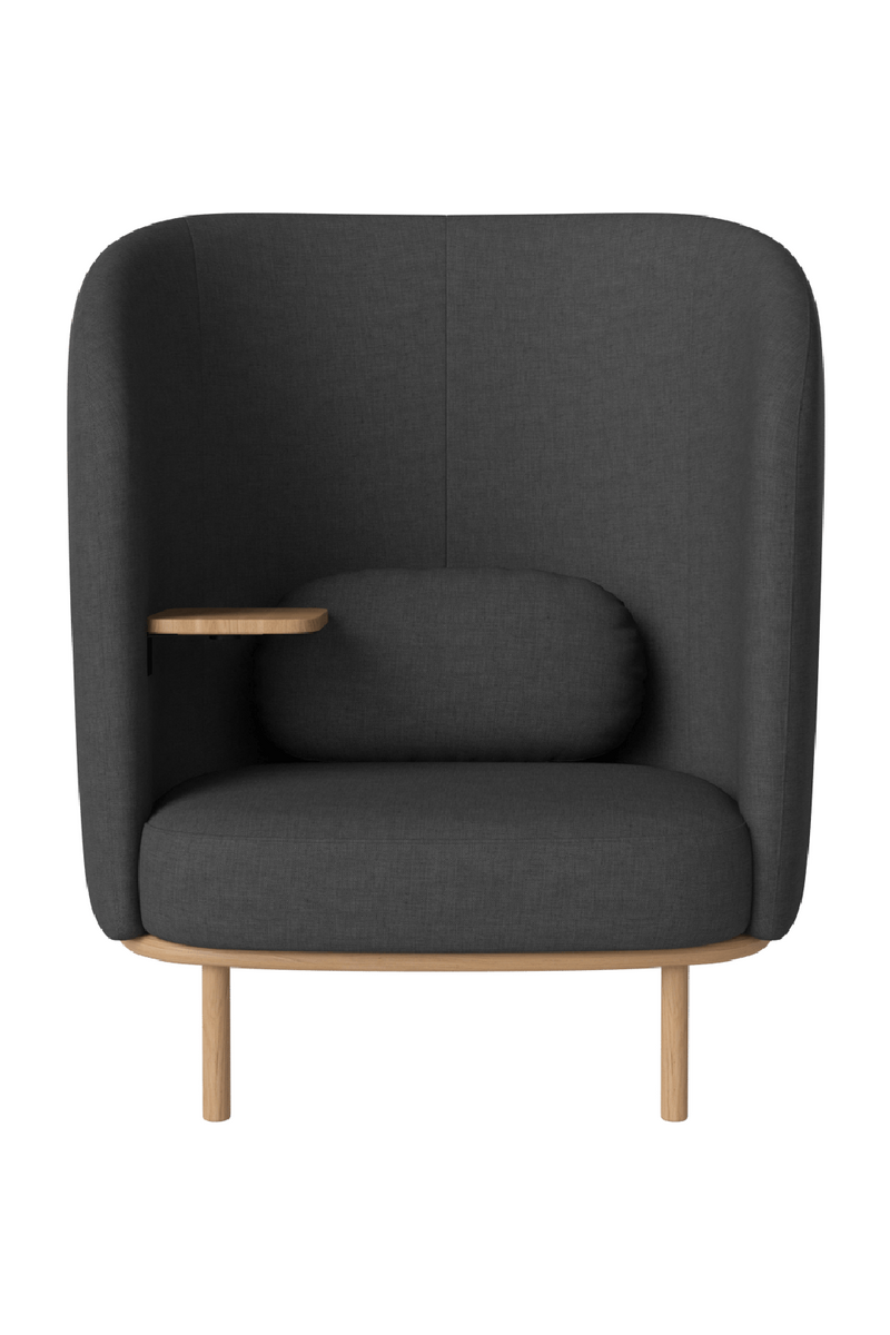 Curved Nesting Armchair With Table | Bolia Fuuga | Oroatrade.com