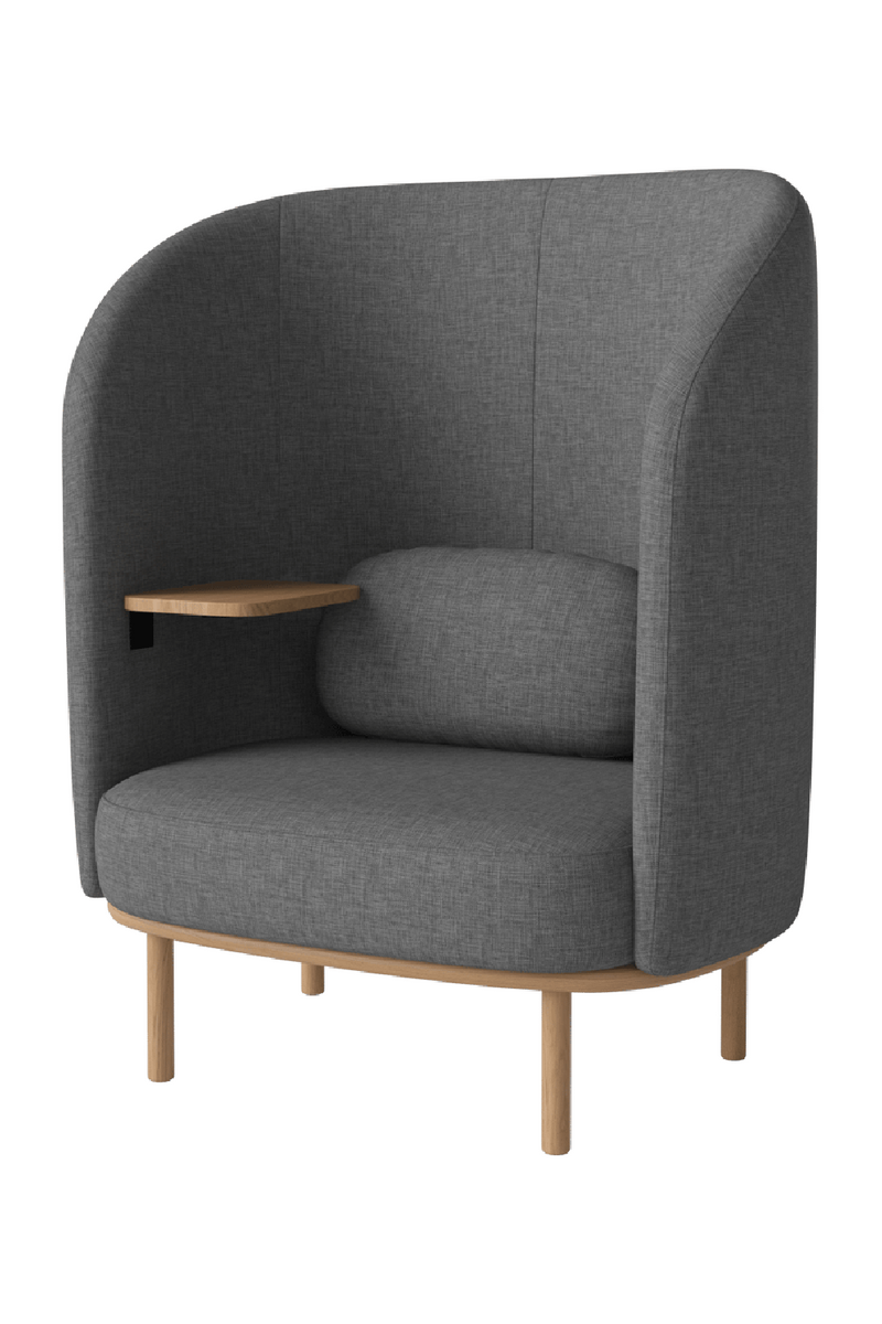 Curved Nesting Armchair With Table | Bolia Fuuga | Oroatrade.com