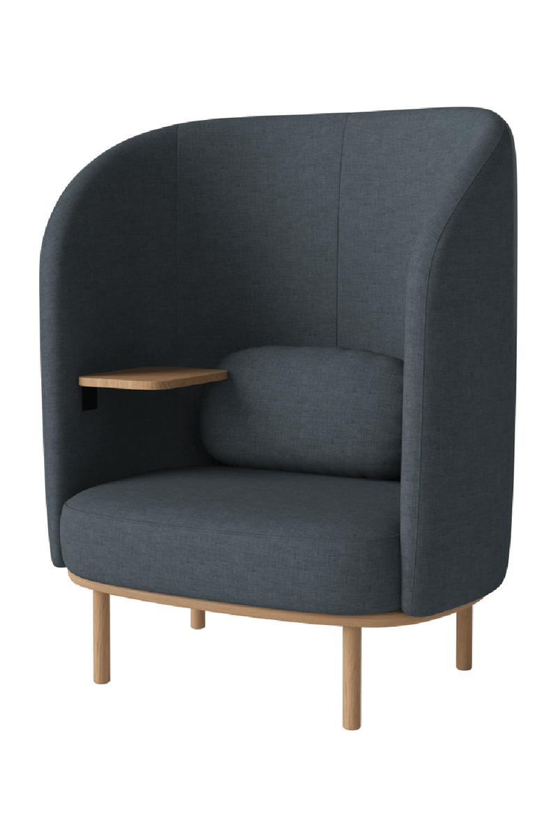 Curved Nesting Armchair With Table | Bolia Fuuga | Oroatrade.com