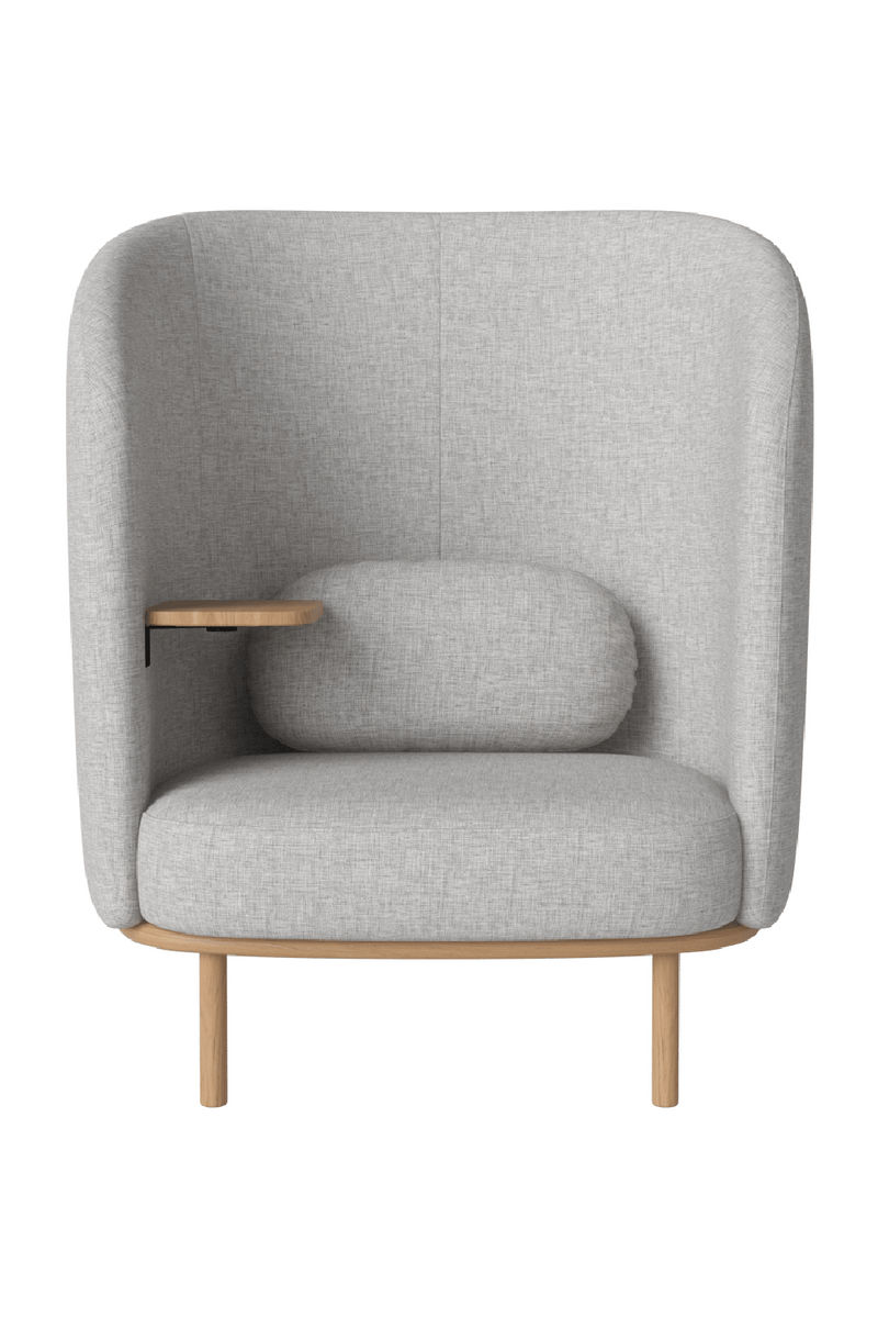 Curved Nesting Armchair With Table | Bolia Fuuga | Oroatrade.com