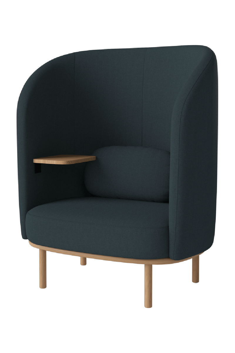 Curved Nesting Armchair With Table | Bolia Fuuga | Oroatrade.com