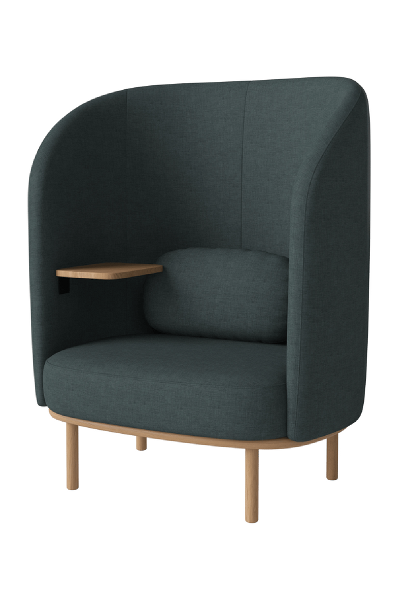 Curved Nesting Armchair With Table | Bolia Fuuga | Oroatrade.com