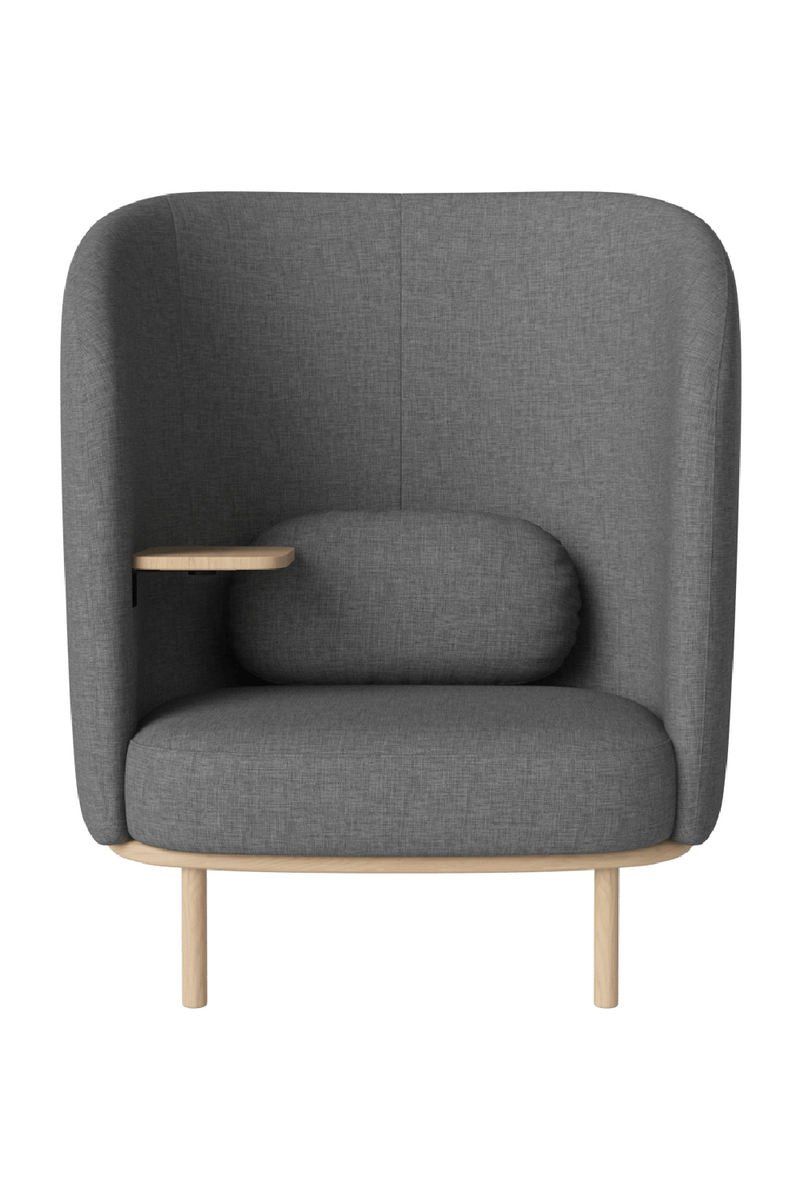 Curved Nesting Armchair With Table | Bolia Fuuga | Oroatrade.com