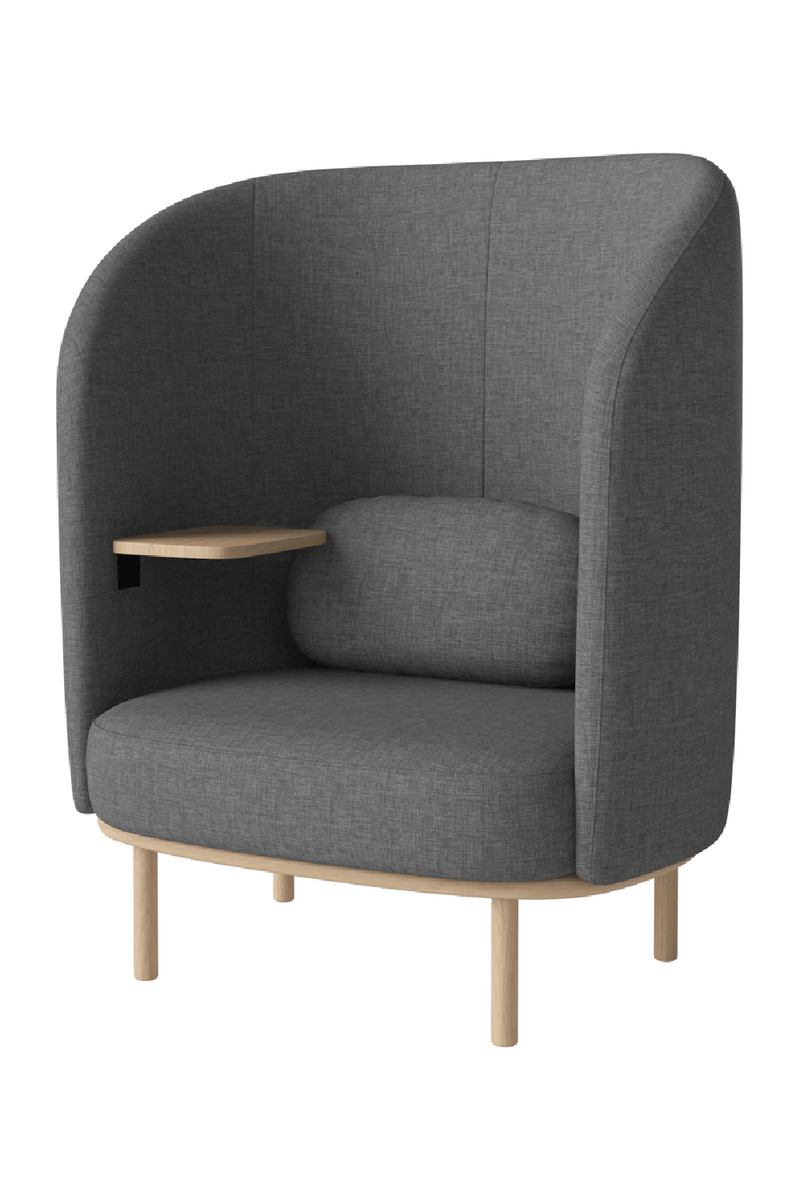 Curved Nesting Armchair With Table | Bolia Fuuga | Oroatrade.com