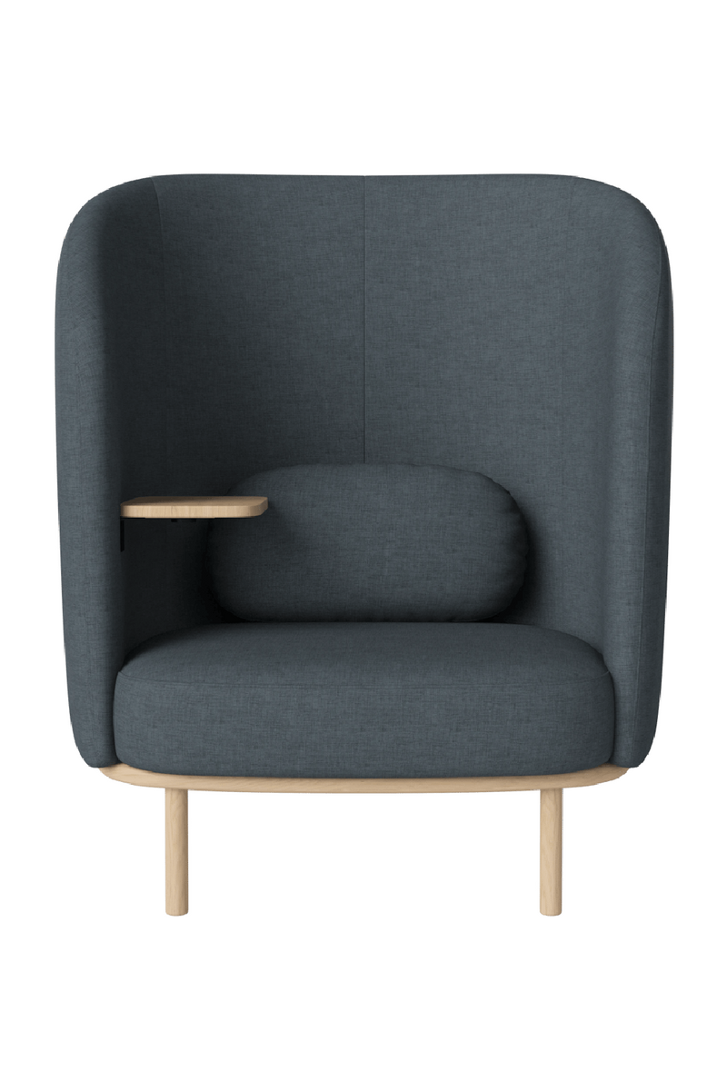 Curved Nesting Armchair With Table | Bolia Fuuga | Oroatrade.com