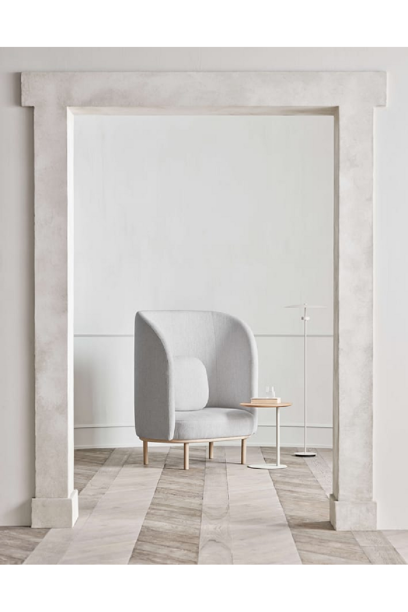 Curved Nesting Armchair With Table | Bolia Fuuga | Oroatrade.com