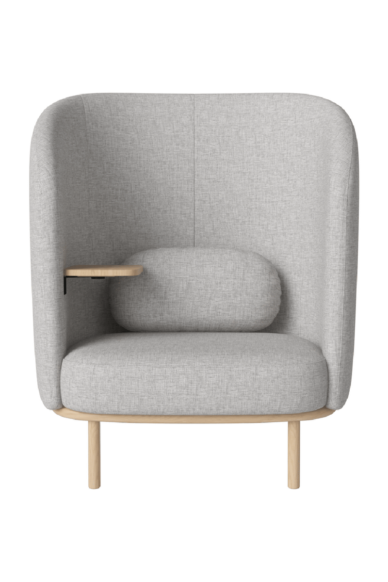 Curved Nesting Armchair With Table | Bolia Fuuga | Oroatrade.com