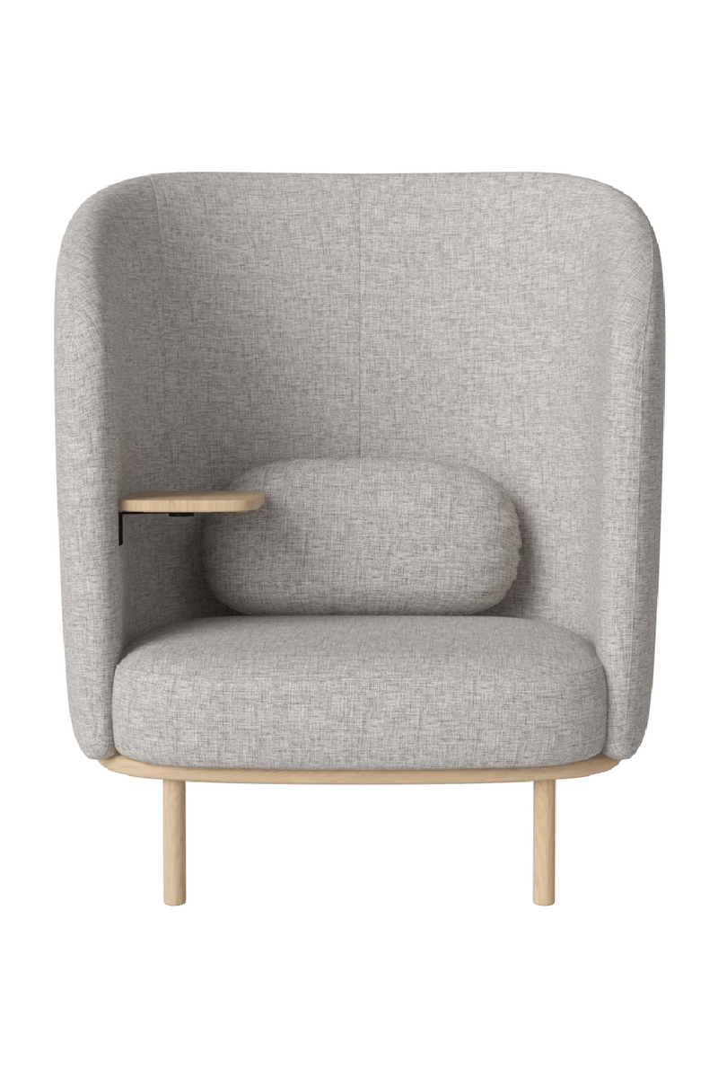 Curved Nesting Armchair With Table | Bolia Fuuga | Oroatrade.com