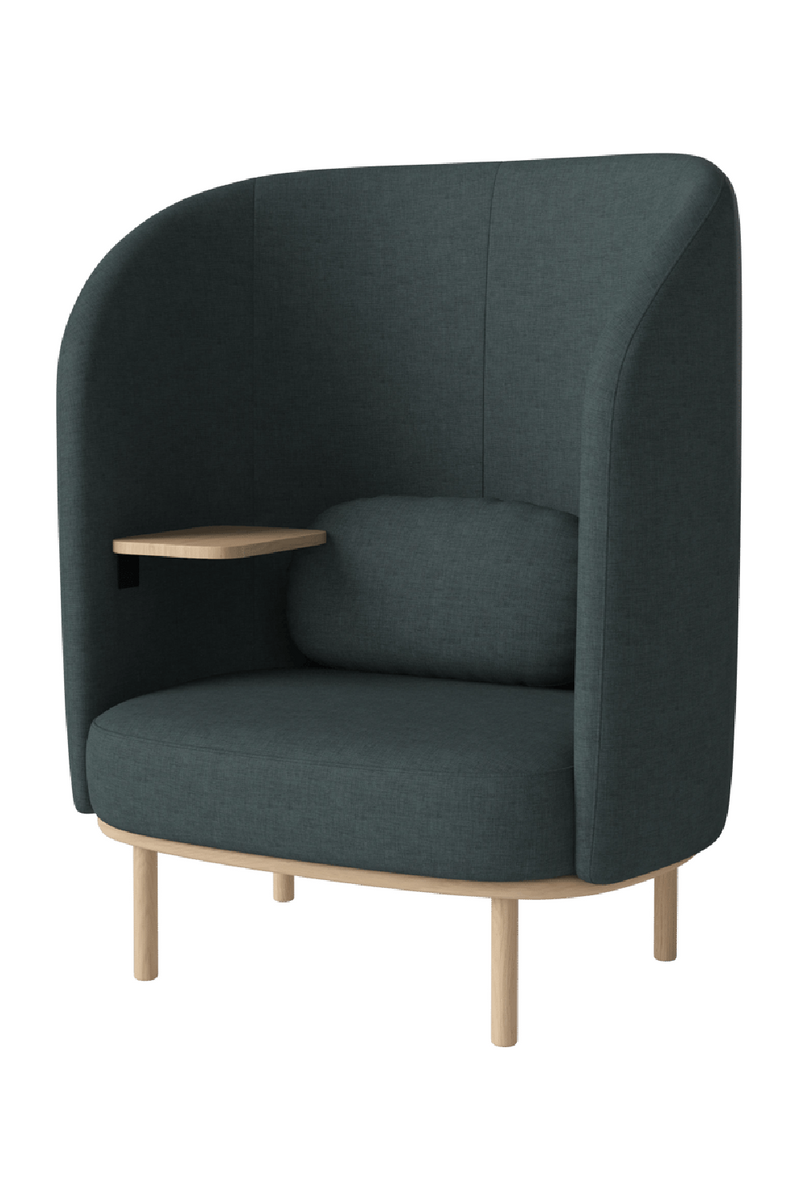 Curved Nesting Armchair With Table | Bolia Fuuga | Oroatrade.com