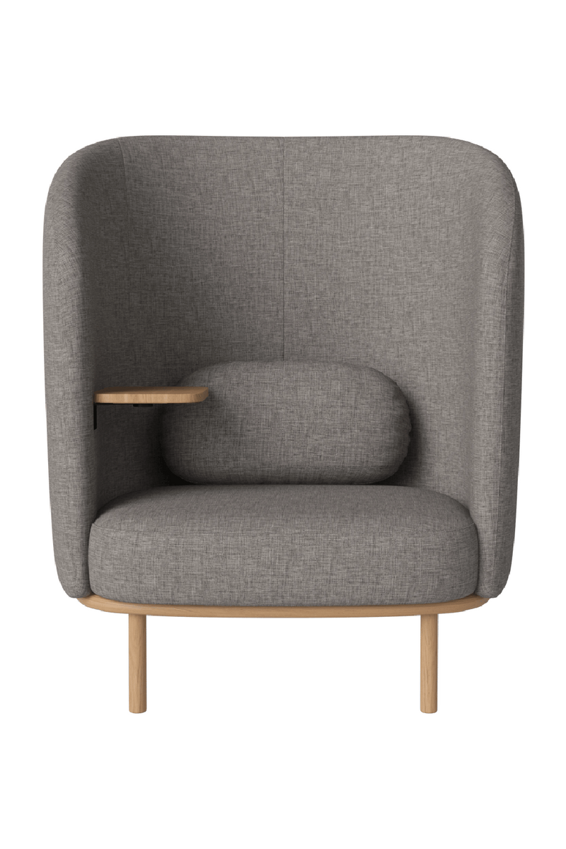 Curved Nesting Armchair With Table | Bolia Fuuga | Oroatrade.com