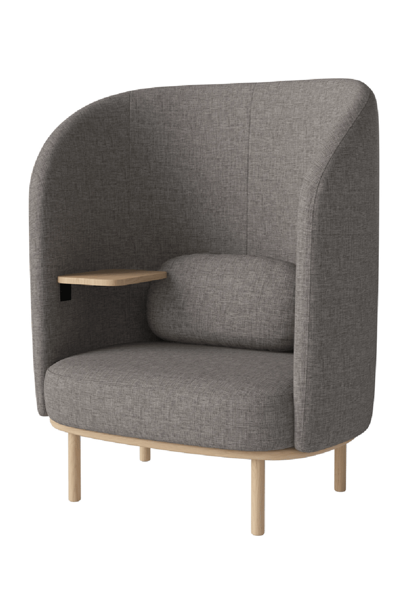 Curved Nesting Armchair With Table | Bolia Fuuga | Oroatrade.com