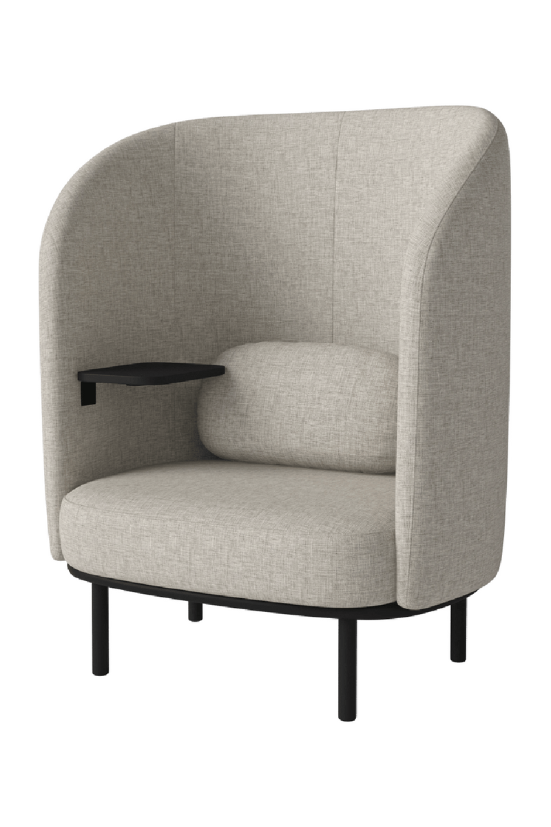 Curved Nesting Armchair With Table | Bolia Fuuga | Oroatrade.com