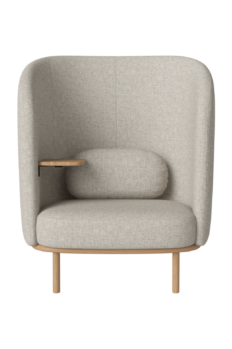 Curved Nesting Armchair With Table | Bolia Fuuga | Oroatrade.com