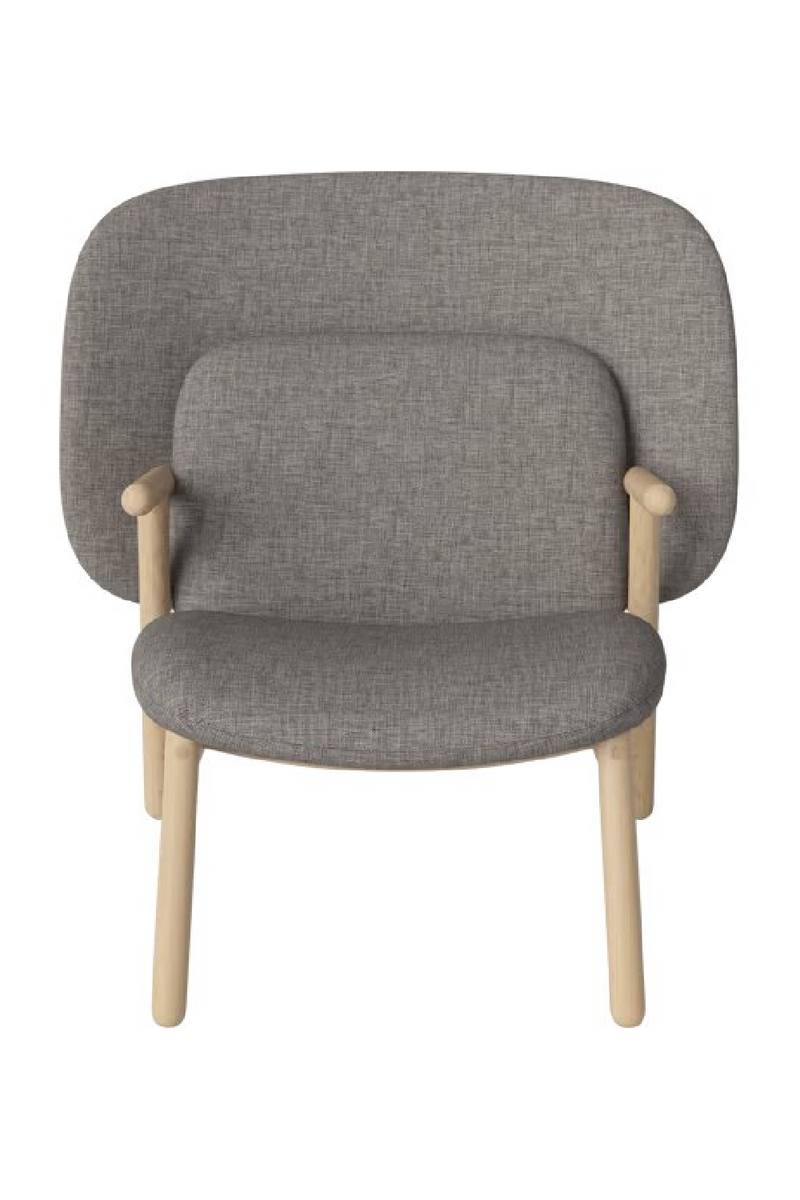 Oiled Oak Medium-Back Armchair | Bolia Cosh | Oroatrade.com