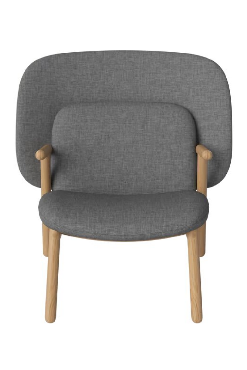 Oiled Oak Medium-Back Armchair | Bolia Cosh | Oroatrade.com