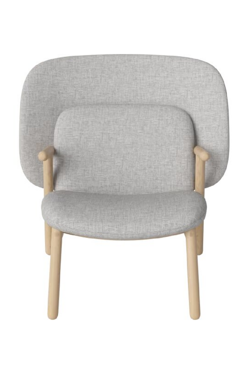 Oiled Oak Medium-Back Armchair | Bolia Cosh | Oroatrade.com