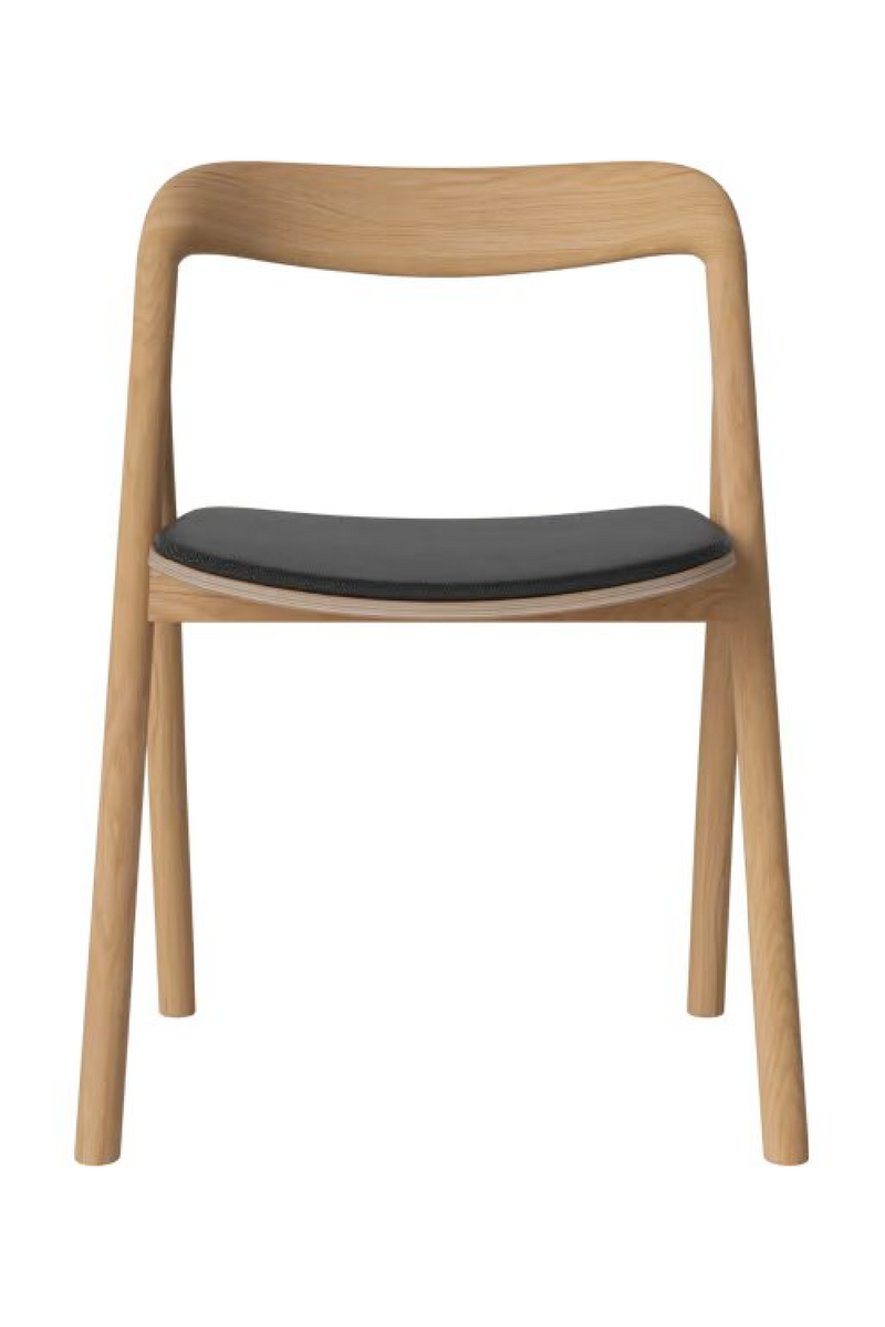 Oak Upholstered Seat Dining Chair | Bolia Fenri | Oroatrade.com