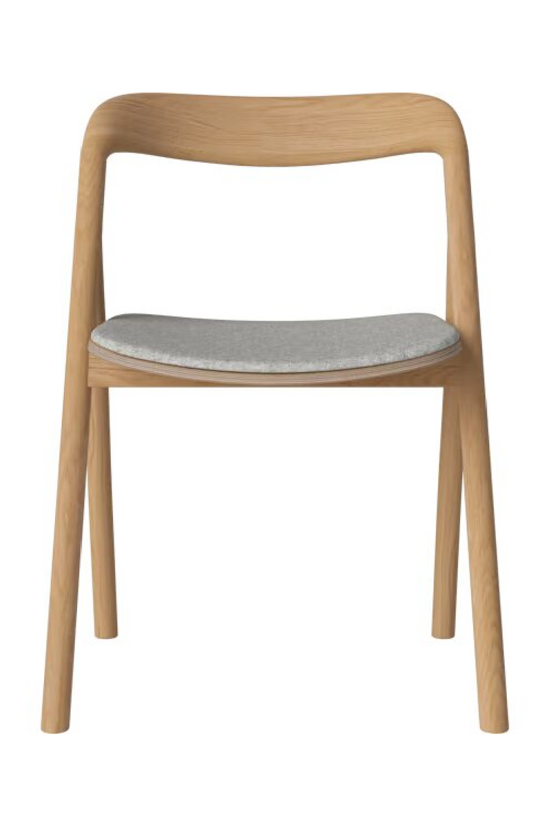 Oak Upholstered Seat Dining Chair | Bolia Fenri | Oroatrade.com