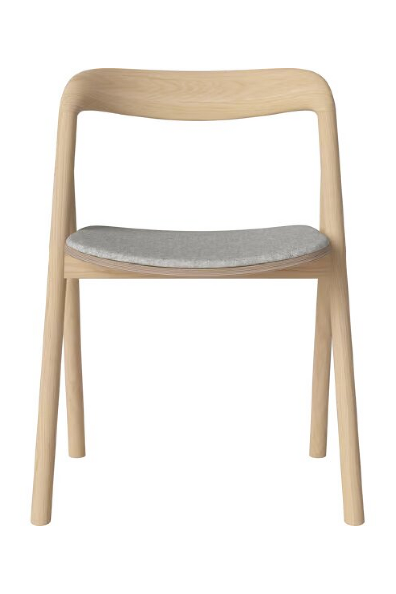 Oak Upholstered Seat Dining Chair | Bolia Fenri | Oroatrade.com