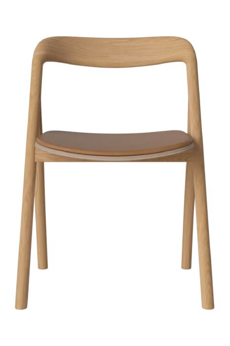 Oak Upholstered Seat Dining Chair | Bolia Fenri | Oroatrade.com