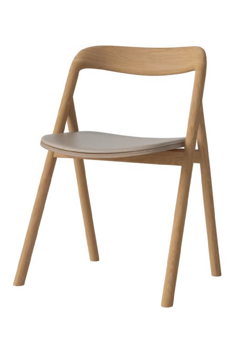 Oak Upholstered Seat Dining Chair | Bolia Fenri | Oroatrade.com