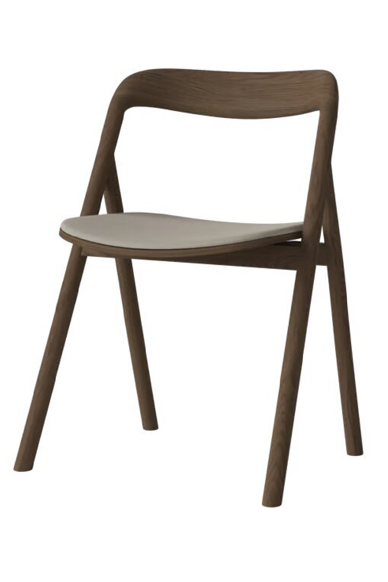 Oak Upholstered Seat Dining Chair | Bolia Fenri | Oroatrade.com