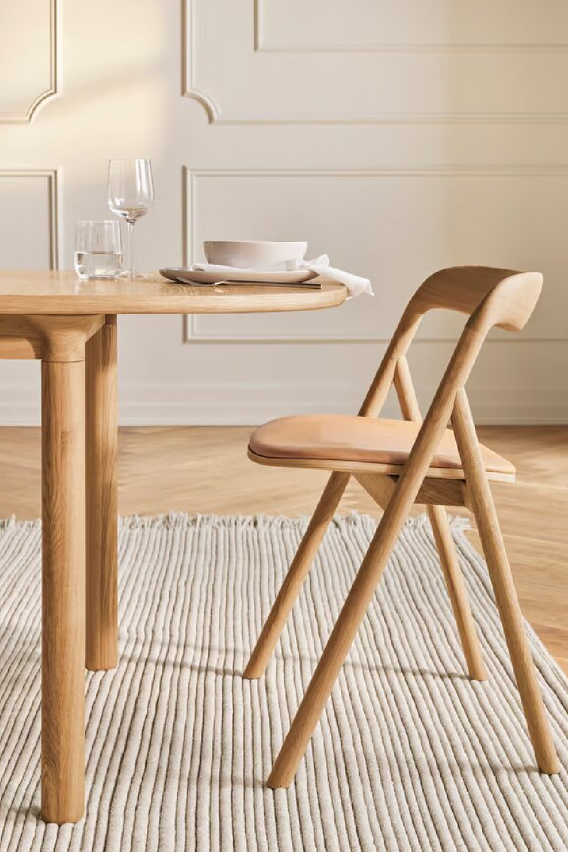 Oak Upholstered Seat Dining Chair | Bolia Fenri | Oroatrade.com