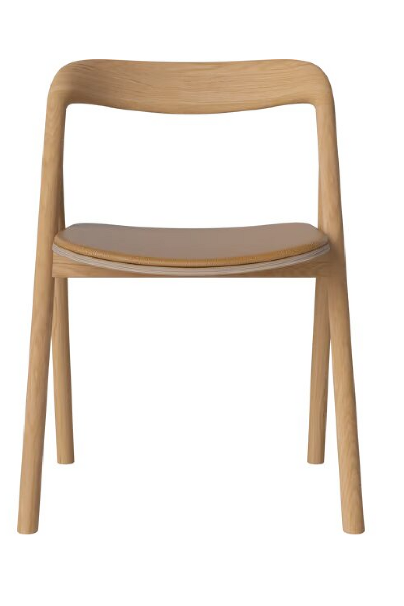 Oak Upholstered Seat Dining Chair | Bolia Fenri | Oroatrade.com