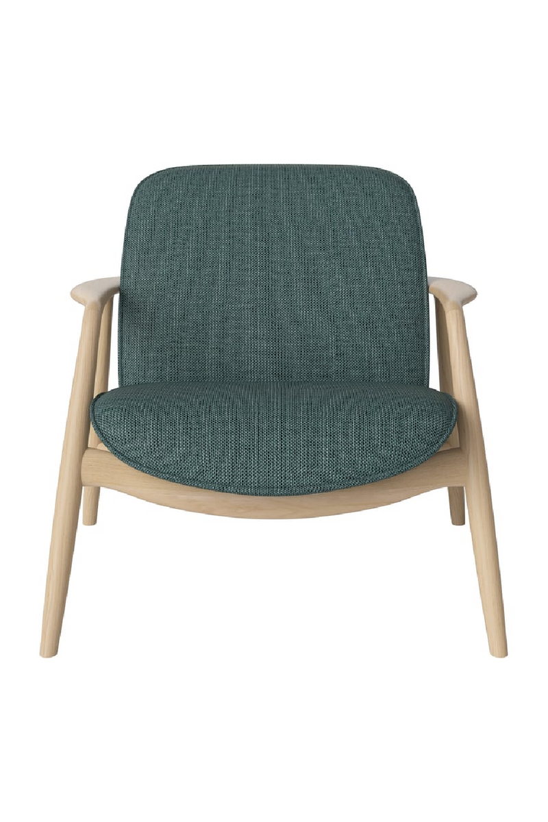 Oak Scandinavian Lounge Armchair | Bolia Bowie | Oroatrade.com