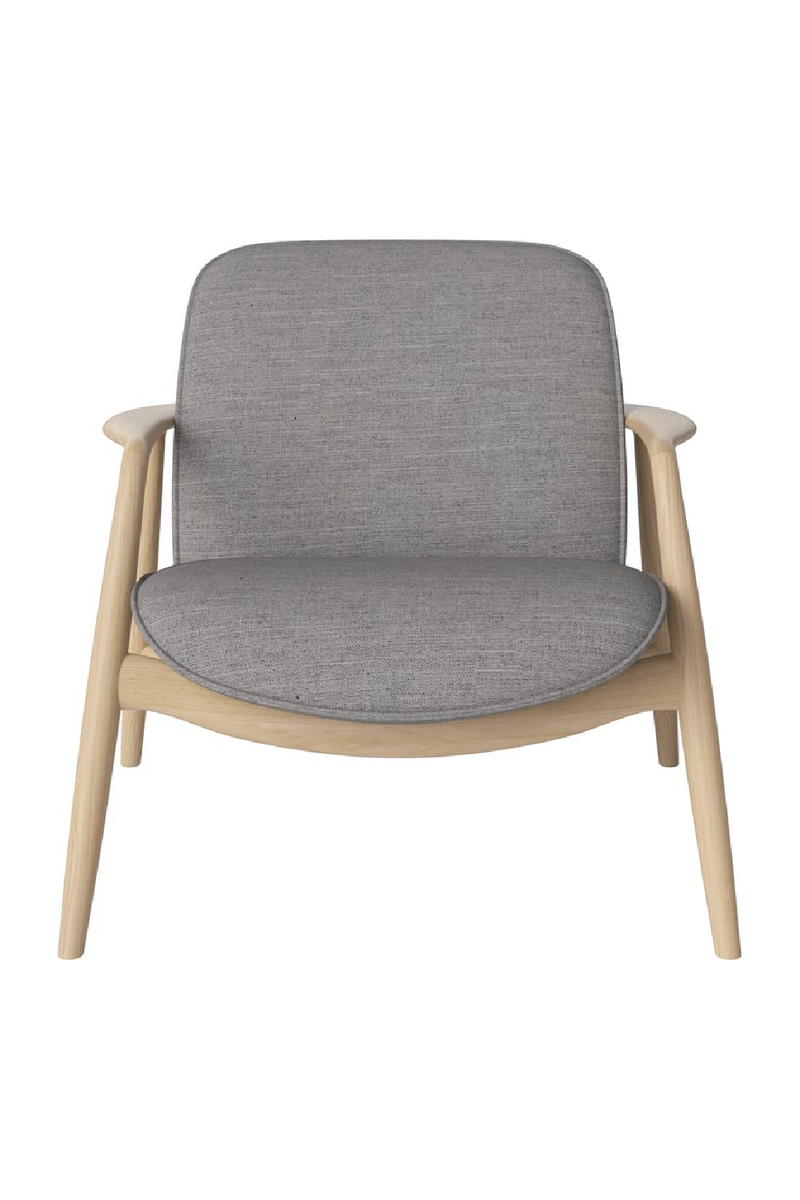 Oak Scandinavian Lounge Armchair | Bolia Bowie | Oroatrade.com