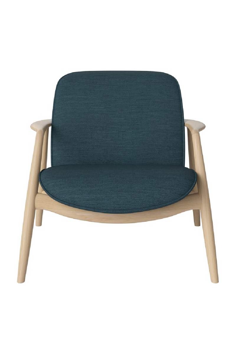 Oak Scandinavian Lounge Armchair | Bolia Bowie | Oroatrade.com