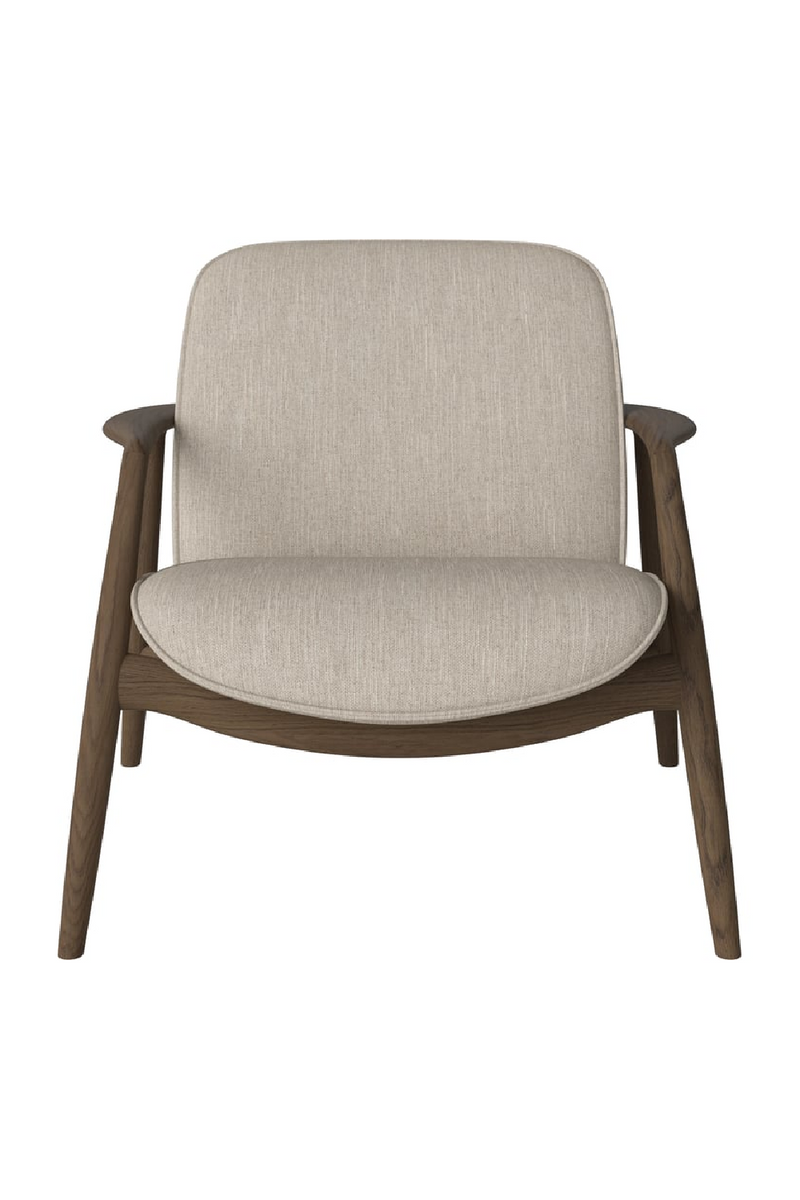 Oak Scandinavian Lounge Armchair | Bolia Bowie | Oroatrade.com