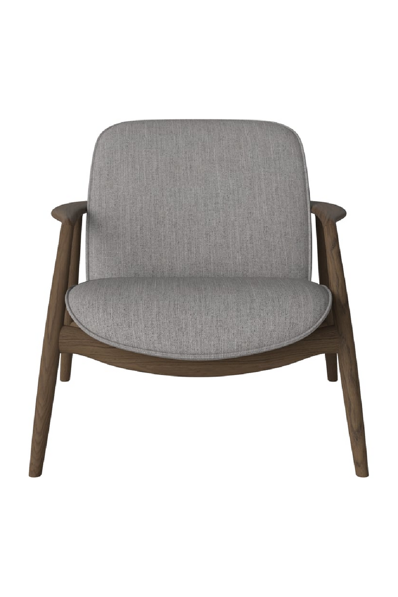 Oak Scandinavian Lounge Armchair | Bolia Bowie | Oroatrade.com