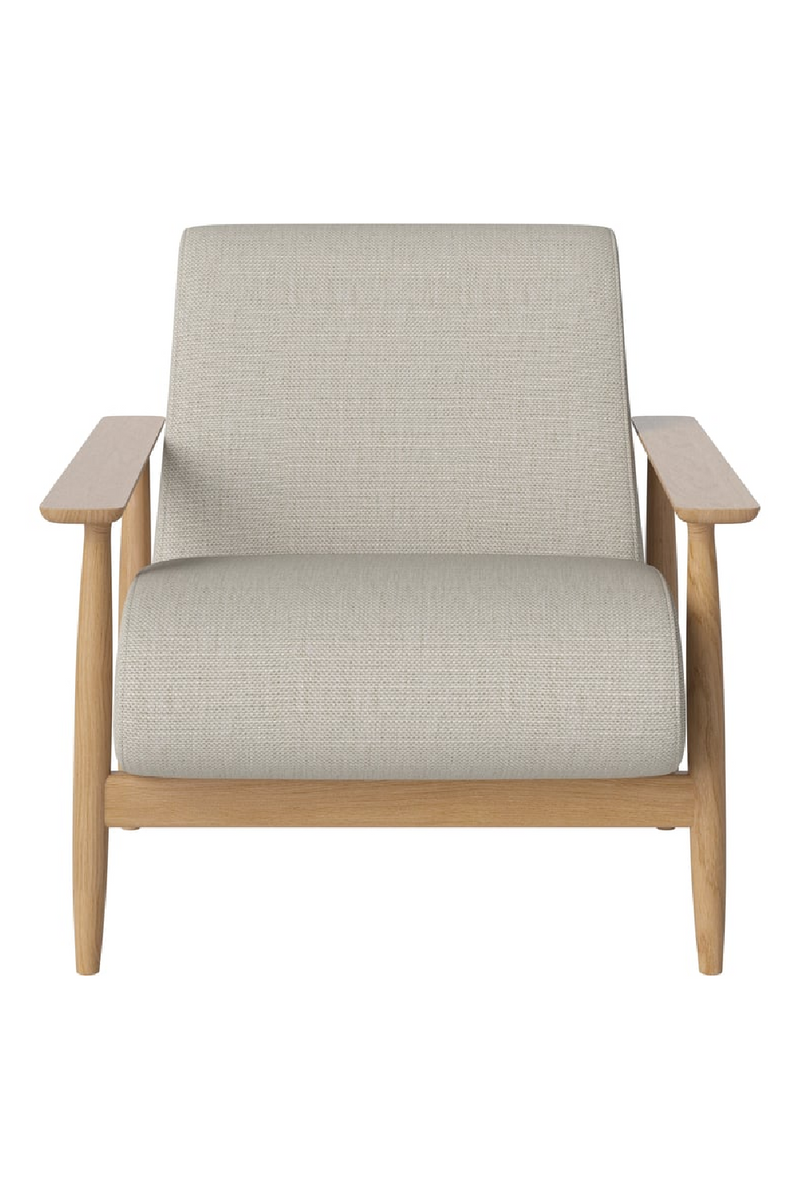 Scandinavian Flat Woven Armchair | Bolia Visti | Oroatrade.com