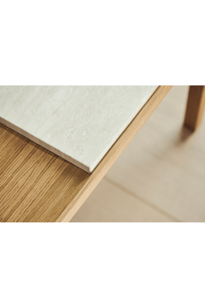 Square Oiled Oak Coffee Table | Bolia Elton  | Oroatrade.com