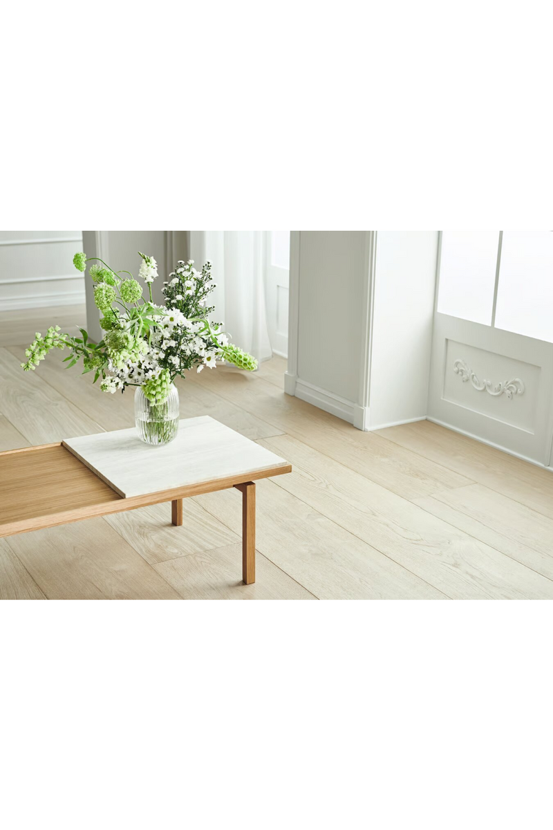 Square Oiled Oak Coffee Table | Bolia Elton
